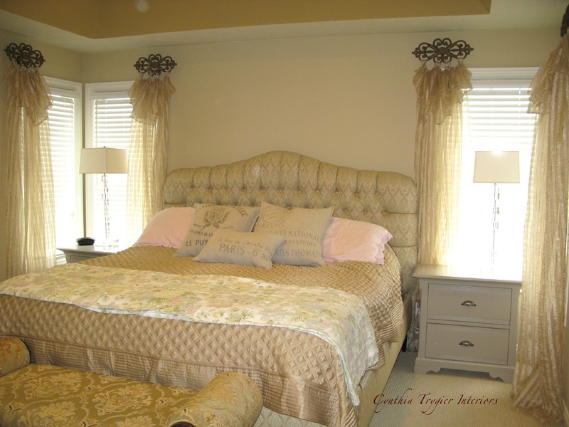 Wrapped in luxury...sheers on custom ironart.