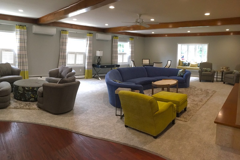 Casual living room, a complete room makeover.